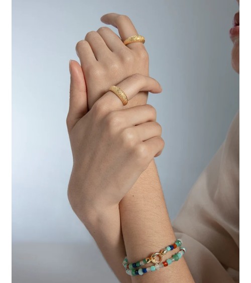 Pulsera Viceroy Jewels Plata de Ley Baño de Oro Piedras Naturales Multicolor 13271P100-49 | Joyería Onix Lugo