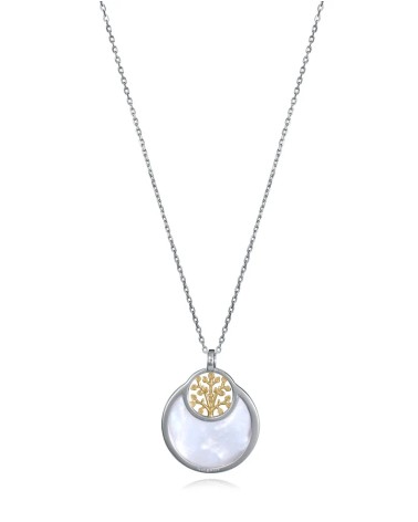 Collar Viceroy Jewels Plata 925 Rodio y Oro Árbol de la Vida Nácar 13272C100-60 | Joyería Onix Lugo