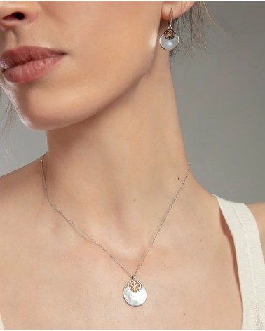 Collar Viceroy Jewels Plata 925 Rodio y Oro Árbol de la Vida Nácar 13272C100-60 | Joyería Onix Lugo