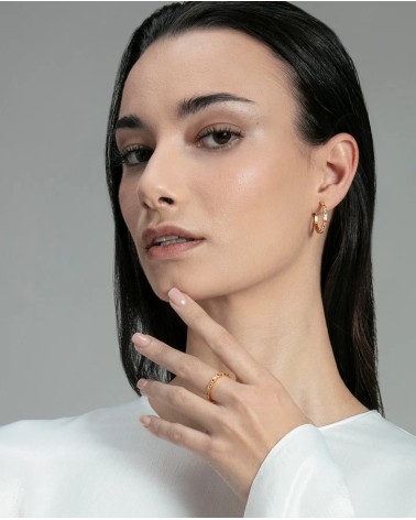 Anillo Viceroy Jewels Plata de Ley Baño de Oro y Circonitas Multicolor 2374A012-39 | Joyería Onix Lugo