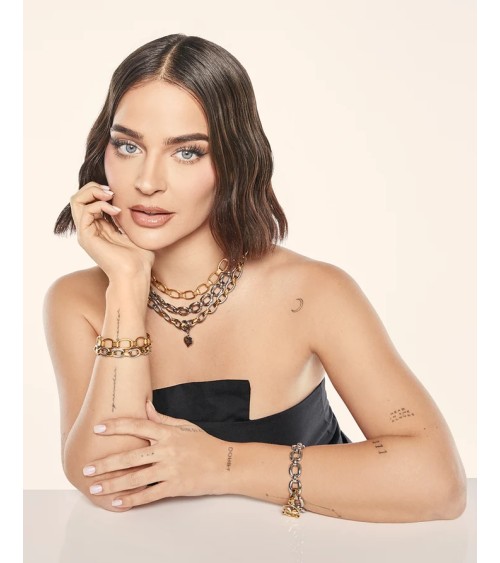Pulsera Viceroy Laura Escanes Mujer Acero Bicolor Eslabones Dorados 75363P01019 | Joyería Onix Lugo