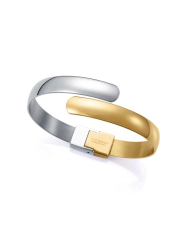 Brazalete Rígido Viceroy Mujer Acero Bicolor Dorado Plata 75370P01012 | Joyería Onix Lugo
