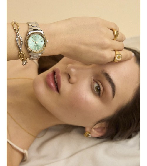 Collar Viceroy Chic Mujer Acero IP Dorado Aros Entrelazados 75333C01012 | Joyería Onix Lugo