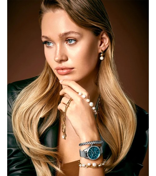 Pulsera Viceroy Chic Mujer Acero IP Dorado y Perla Cultivada Barroca 14093P01012 | Joyería Onix Lugo