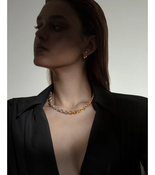 Collar Bicolor Viceroy Mujer Acero e IP Dorado Eslabones 14197C01019 | Joyería Onix Lugo