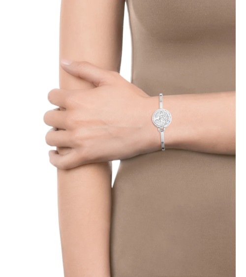Brazalete Viceroy Popular Mujer Acero Árbol de la Vida Circonitas 75207P01000 | Joyería Onix Lugo
