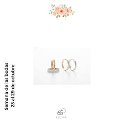 En la Semana de las Bodas ELE KA, del 23 al 29 de octubre, encuentra las alianzas de tus sueños y recibe un detalle especial para tu día inolvidable. ¡Porque tu amor merece lo mejor! 👰🤵💍 #semanadelasbodaseleka #bodas23 #novios23